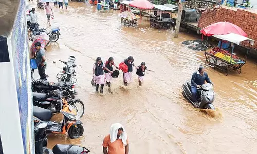 Savadatti : भारी बारिश से सामान्य जनजीवन अस्त-व्यस्त