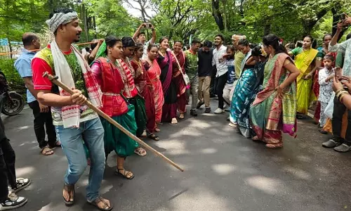 विश्व के आदिवासी दिवस के अवसर पर वैश्विक आदिवासी समुदायों के साथ शामिल हुए