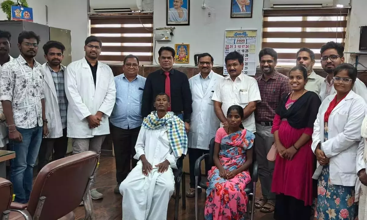 Andhra: कुरनूल सरकारी सामान्य अस्पताल में दुर्लभ सर्जरी सफलतापूर्वक की गई