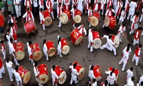 तिलक रोड पर 1-2 ढोल-नगाड़े समूहों को अनुमति मिली