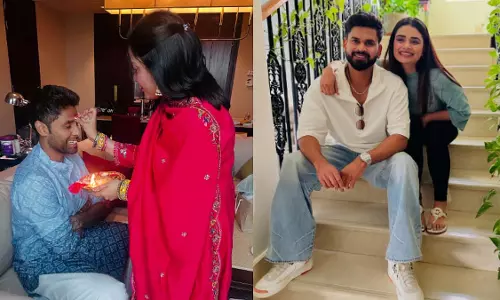 क्रिकेट सितारों ने भाई-बहन के रिश्ते को खास तरीके से मनाया