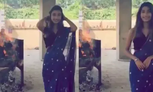 BREAKING: श्मशान घाट में जलती चिता के सामने युवती का डांस, सोशल मीडिया पर मचा बवाल BREAKING: श्मशान घाट में जलती चिता के सामने युवती का डांस, सोशल मीडिया पर मचा बवाल