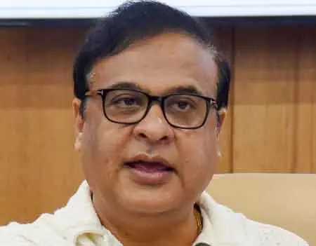 कांग्रेस ने पाकिस्तानी बयानबाजी को बढ़ावा दिया : सीएम हिमंत बिस्वा सरमा कांग्रेस ने पाकिस्तानी बयानबाजी को बढ़ावा दिया : सीएम हिमंत बिस्वा सरमा