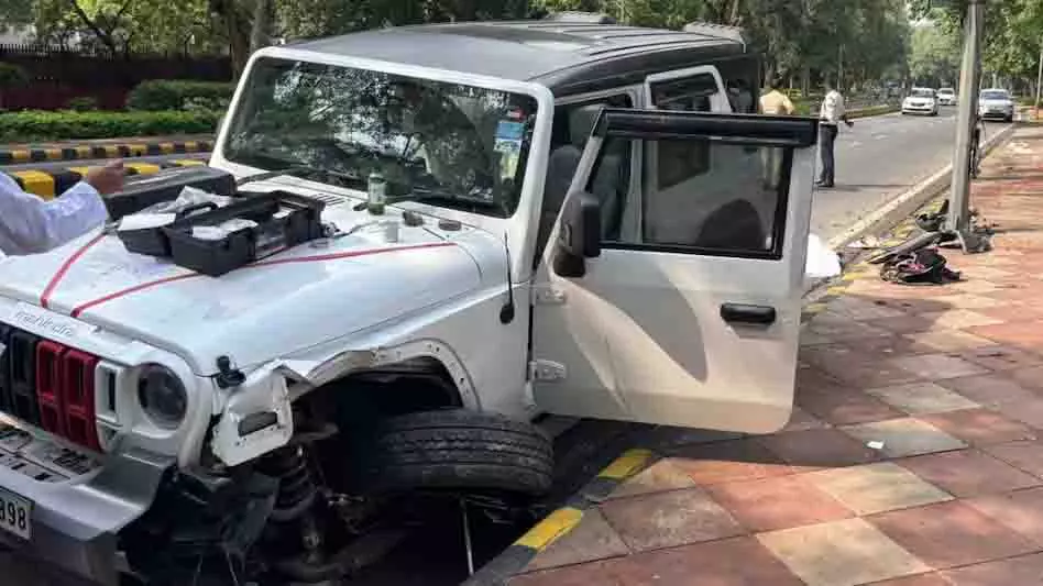 Thar गाड़ी ने कहर मचाया, एक की मौत, आरोपी से पूछताछ Thar गाड़ी ने कहर मचाया, एक की मौत, आरोपी से पूछताछ