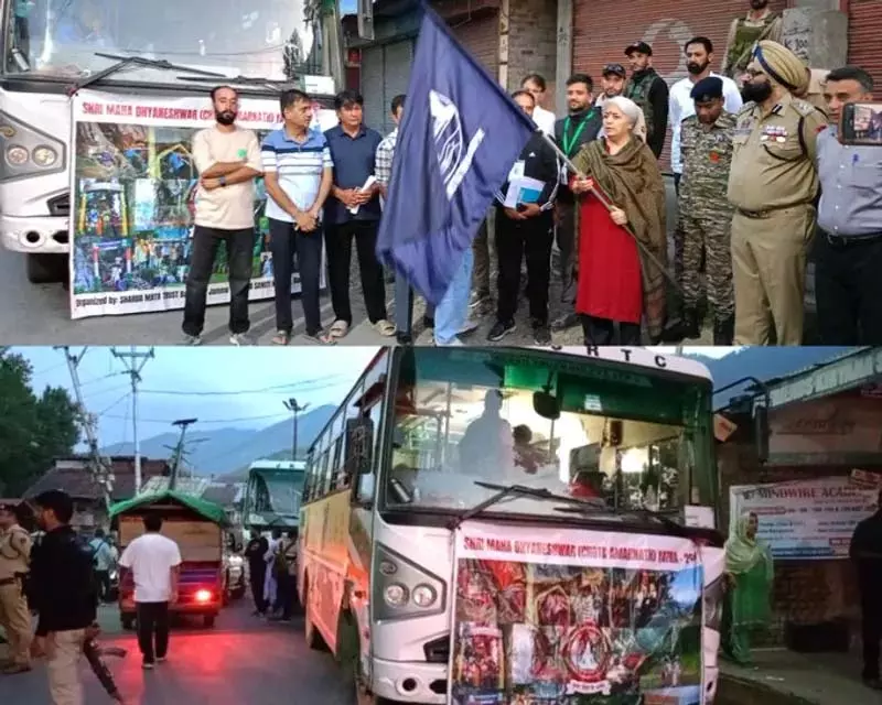 बांदीपोरा में तीर्थयात्री छोटा अमरनाथ की एक दिवसीय यात्रा पर रवाना हुए बांदीपोरा में तीर्थयात्री छोटा अमरनाथ की एक दिवसीय यात्रा पर रवाना हुए
