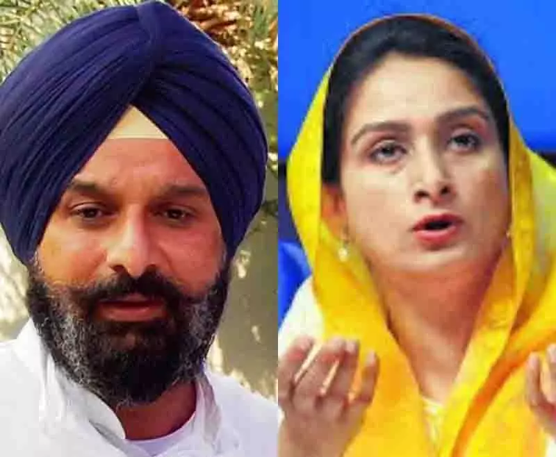 हाई-वोल्टेज ड्रामे के बाद Harsimrat Badal ने नाभा जेल में भाई मजीठिया को बांधी राखी हाई-वोल्टेज ड्रामे के बाद Harsimrat Badal ने नाभा जेल में भाई मजीठिया को बांधी राखी
