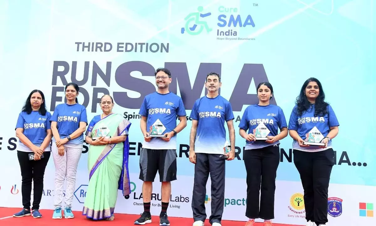 दुर्लभ आनुवंशिक विकार के बारे में जागरूकता बढ़ाने के लिए SMA के लिए तीसरी दौड़ आयोजित की गई दुर्लभ आनुवंशिक विकार के बारे में जागरूकता बढ़ाने के लिए SMA के लिए तीसरी दौड़ आयोजित की गई