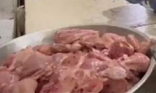 Jammu-Kashmir: भारी मात्रा में सड़ा मांस बरामद, दुकानदारों को चेतावनी जारी Jammu-Kashmir: भारी मात्रा में सड़ा मांस बरामद, दुकानदारों को चेतावनी जारी