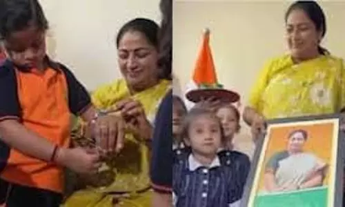 दिल्ली मंत्री ने दिव्यांग बच्चों के साथ रक्षाबंधन मनाया