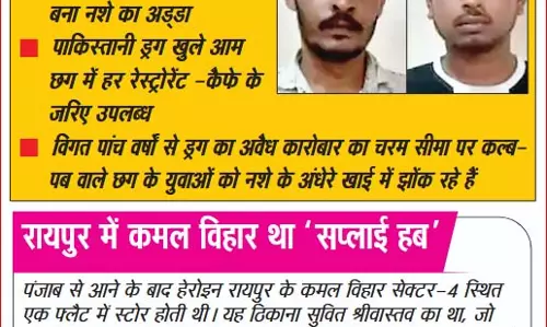 मध्य भारत में रायपुर ड्रग डंपिंग का बड़ा केंद्र