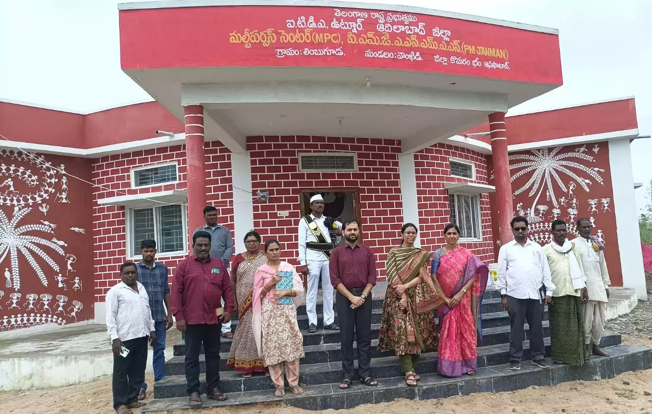 Telangana: प्रधानमंत्री जनमन के अंतर्गत निर्मित बहुउद्देशीय केंद्र Telangana: प्रधानमंत्री जनमन के अंतर्गत निर्मित बहुउद्देशीय केंद्र