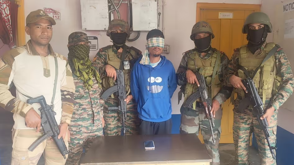 Manipur में दो दिवसीय कार्रवाई में तीन उग्रवादी गिरफ्तार