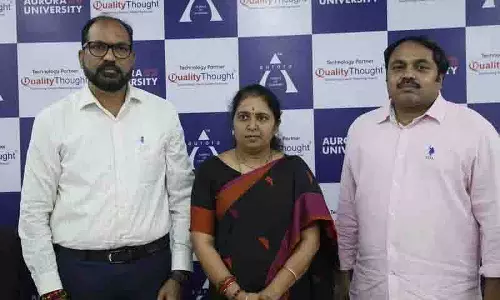 Aurora University ने क्वालिटी थॉट के साथ मिलकर बीटेक करियर कार्यक्रम आयोजित किया