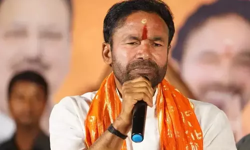 Kishan Reddy ने स्वदेशी वस्तुओं को बढ़ावा देने की अपील की Kishan Reddy ने स्वदेशी वस्तुओं को बढ़ावा देने की अपील की