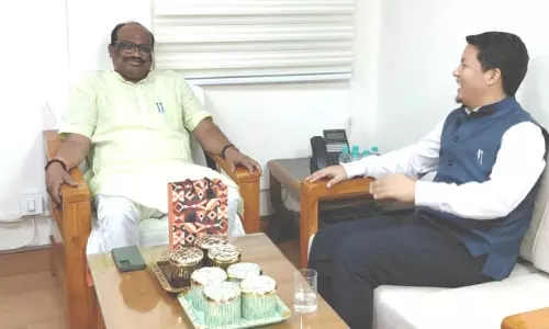 इंद्रा हंग ने एसटी दर्जे की मांग और एलटी सीट के मुद्दे पर राज्य मंत्री से मुलाकात की