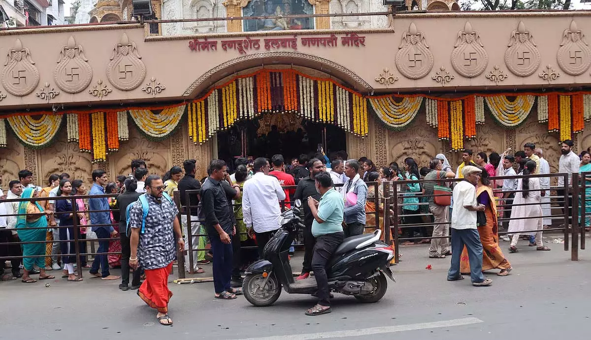 Pune : मंगलवार को अंगारकी चतुर्थी के लिए यातायात में बदलाव Pune : मंगलवार को अंगारकी चतुर्थी के लिए यातायात में बदलाव