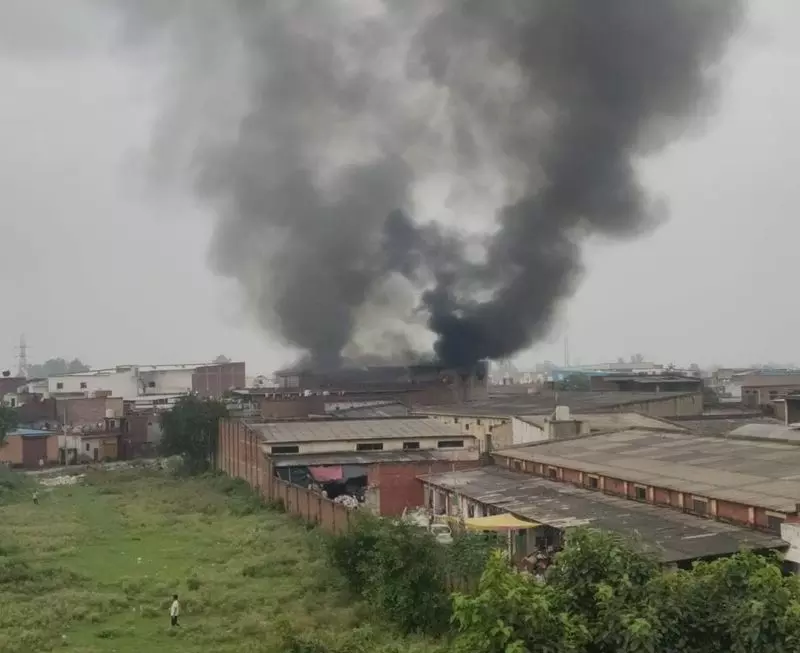 Haryana : पानीपत कंबल निर्माण इकाई में आग लग गई Haryana : पानीपत कंबल निर्माण इकाई में आग लग गई