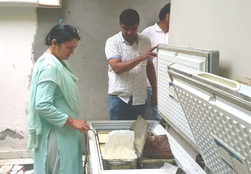 Haryana : हिसार के गोदाम से 8.5 क्विंटल नकली खोया जब्त Haryana : हिसार के गोदाम से 8.5 क्विंटल नकली खोया जब्त