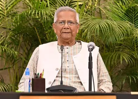 यूनुस शासन में बांग्लादेश चरमपंथी और सांप्रदायिक ताकतों से तबाह हो रहा है: अवामी लीग यूनुस शासन में बांग्लादेश चरमपंथी और सांप्रदायिक ताकतों से तबाह हो रहा है: अवामी लीग