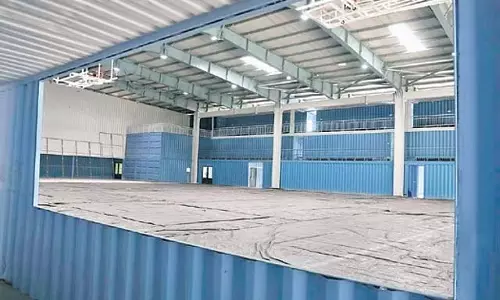 MBU ने भारत के पहले कंटेनर स्टेडियम का अनावरण किया