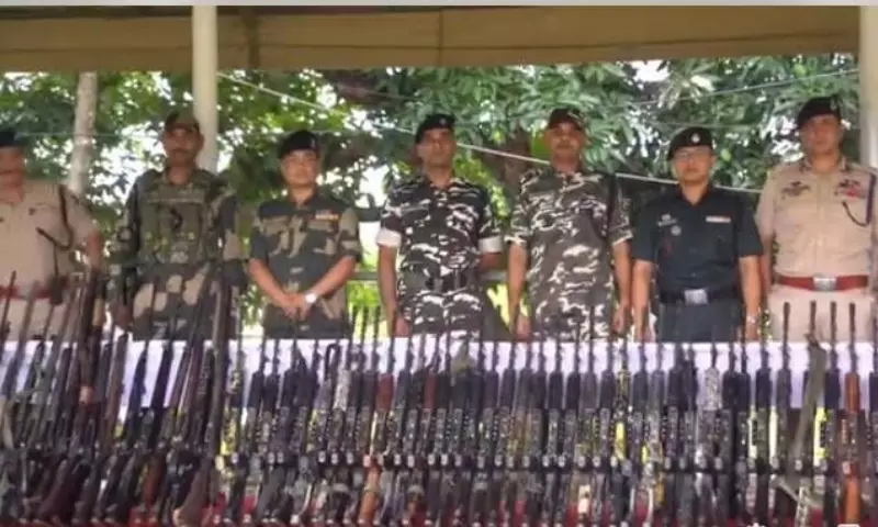 Manipur: राष्ट्रपति शासन के तहत 650 से अधिक उग्रवादी गिरफ्तार, 3,134 हथियार बरामद