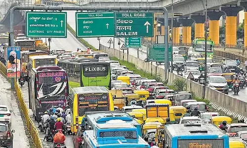 पीएम मोदी का दौरा : शहर में यातायात जाम से लोग परेशान