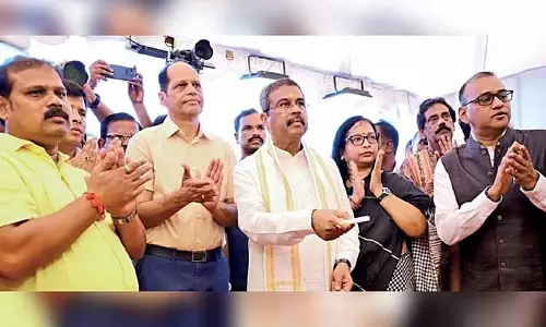 केंद्रीय शिक्षा मंत्री धर्मेंद्र प्रधान ने SWRO परियोजना का अनावरण किया