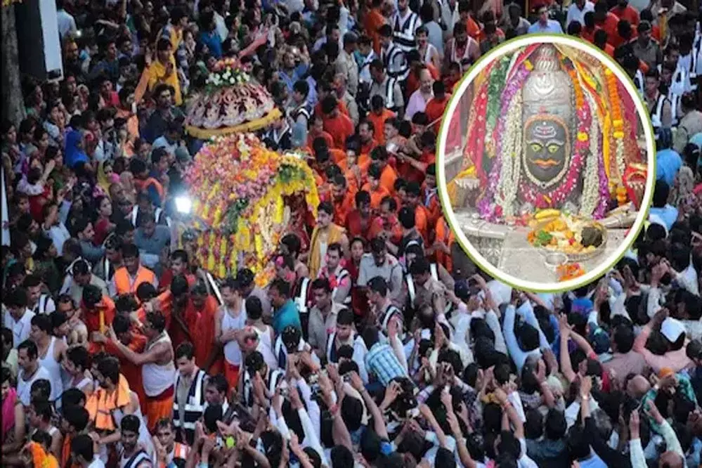 Ujjain: आज महाकाल की पांचवीं सवारी, देवी झांकियों से सजेगी शोभायात्रा Ujjain: आज महाकाल की पांचवीं सवारी, देवी झांकियों से सजेगी शोभायात्रा