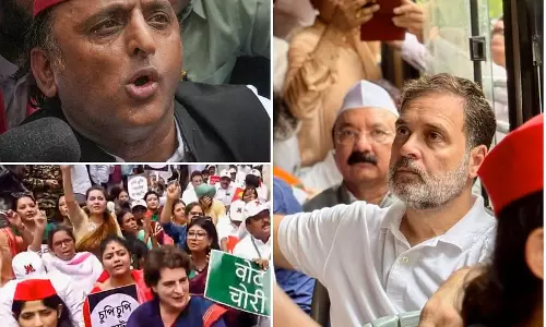 New Delhi: वोट चोरी विवाद पर गरमाई सियासत, कई गिरफ्तार New Delhi: वोट चोरी विवाद पर गरमाई सियासत, कई गिरफ्तार