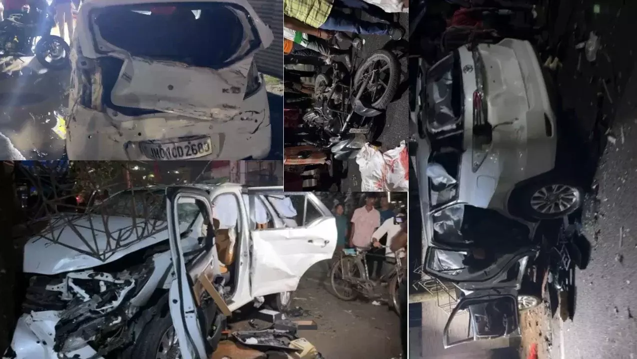 Jharkhand: रांची में तेज रफ्तार फॉर्च्यूनर ने 5 को रौंदा, 3 की मौत