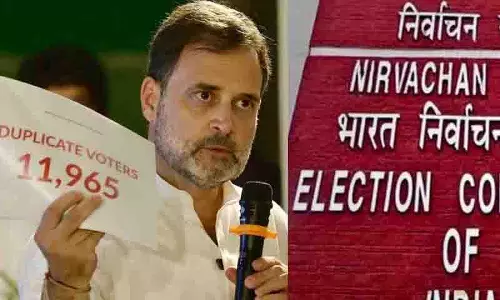 Karnataka चुनाव आयोग ने वोट चोरी के आरोपों पर राहुल गांधी को नोटिस भेजा