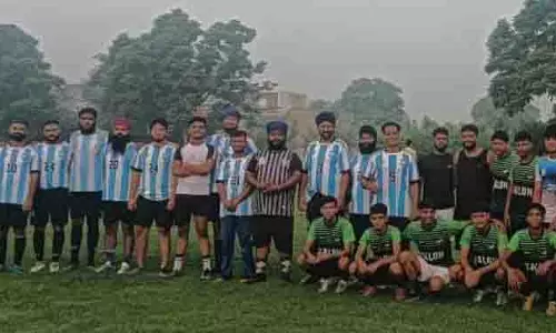 Jalandhar: फुटबॉल मैच ने नशे के खतरे के प्रति जागरूकता बढ़ाई
