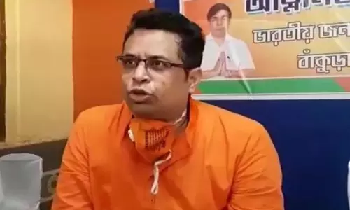 BJP MP सौमित्र खान का राहुल गांधी पर हमला: कांग्रेस नहीं चाहती कि भारतीय भारत में वोट करें BJP MP सौमित्र खान का राहुल गांधी पर हमला: कांग्रेस नहीं चाहती कि भारतीय भारत में वोट करें