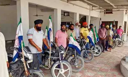KMSC आज भूमि नीति के खिलाफ बाइक रैली निकालेगी