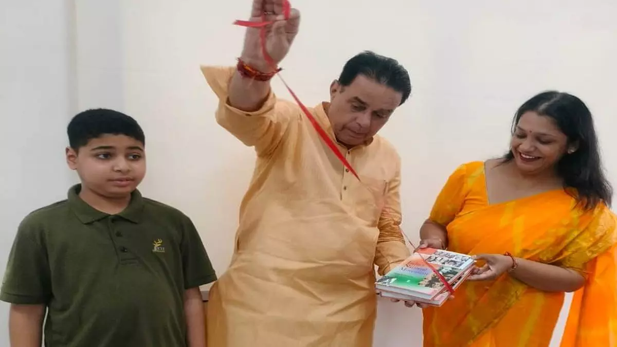 Jaipur: स्वेता शर्मा की पुस्तक ‘भारत का राष्ट्रीय आंदोलन’ का विमोचन Jaipur: स्वेता शर्मा की पुस्तक ‘भारत का राष्ट्रीय आंदोलन’ का विमोचन