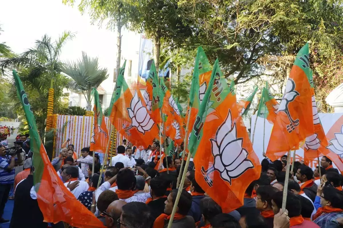 Telangana में स्थानीय निकाय चुनावों के लिए भाजपा का नया प्रयास Telangana में स्थानीय निकाय चुनावों के लिए भाजपा का नया प्रयास