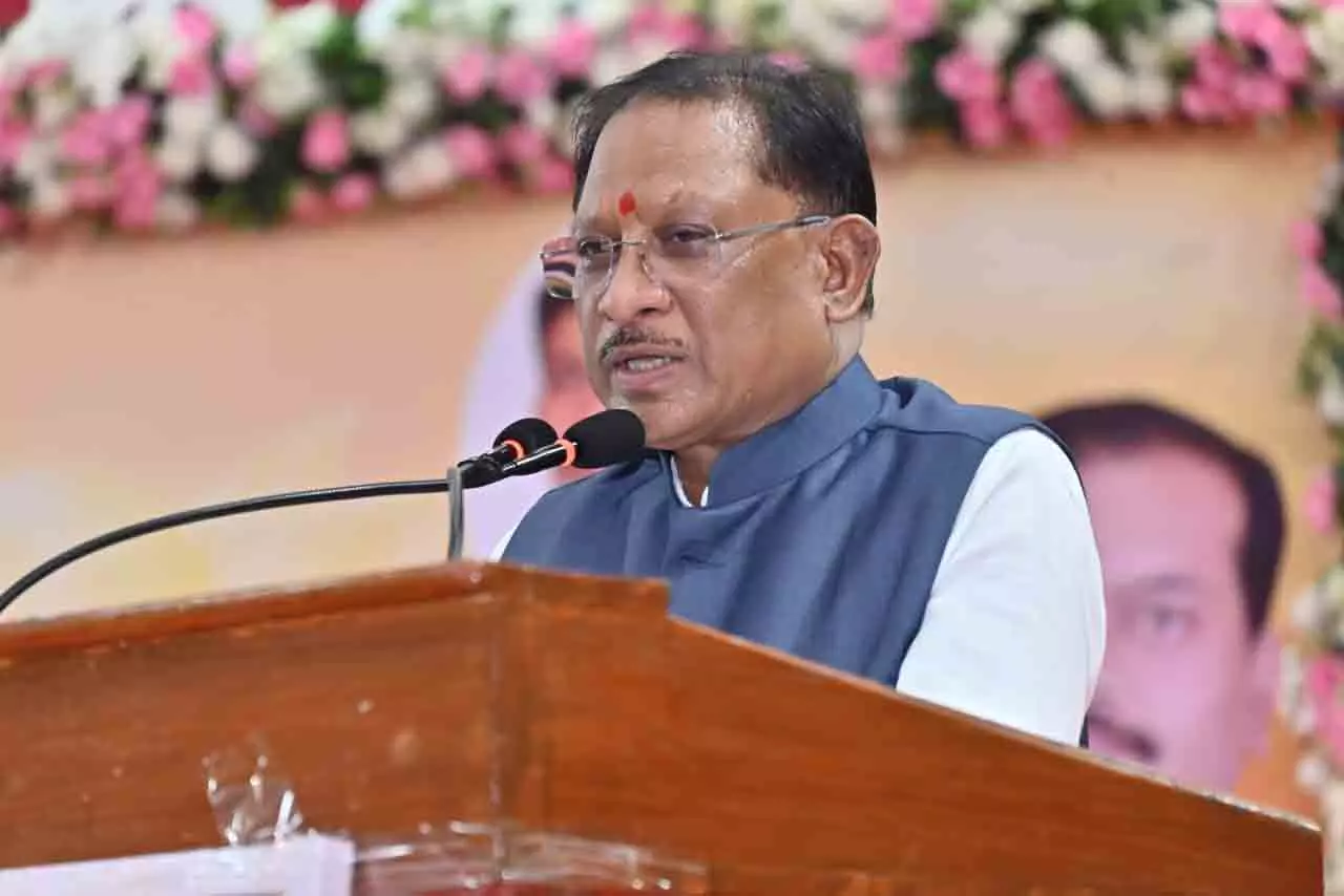 मुख्यमंत्री विष्णुदेव साय शहीद विनोद सिंह कौशिक मेधावी छात्र अभिनंदन समारोह में शामिल मुख्यमंत्री विष्णुदेव साय शहीद विनोद सिंह कौशिक मेधावी छात्र अभिनंदन समारोह में शामिल