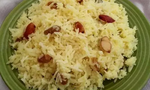 Recipe:नारियल मीठा चावल पकवान
