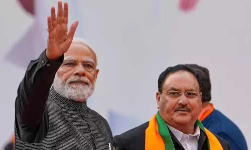 प्रधानमंत्री मोदी और जेपी नड्डा आज एनडीए के उपराष्ट्रपति पद के उम्मीदवार का चयन करेंगे प्रधानमंत्री मोदी और जेपी नड्डा आज एनडीए के उपराष्ट्रपति पद के उम्मीदवार का चयन करेंगे