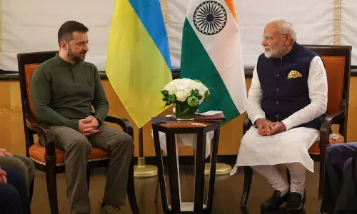 नरेंद्र मोदी ने यूक्रेनी राष्ट्रपति ज़ेलेंस्की से बात की, शांति के लिए समर्थन दोहराया