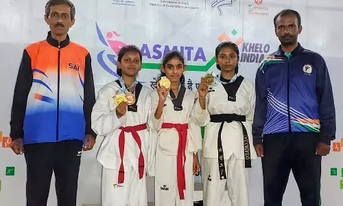 Taekwondo : रामनगर के तीन खिलाड़ियों ने स्वर्ण पदक जीते Taekwondo : रामनगर के तीन खिलाड़ियों ने स्वर्ण पदक जीते