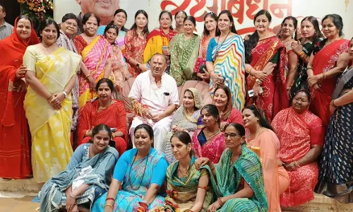 Jaipur: विधानसभा अध्यक्ष को राखी बांधने उमड़ी महिलाएं, मातृशक्ति भारत की शक्ति Jaipur: विधानसभा अध्यक्ष को राखी बांधने उमड़ी महिलाएं, मातृशक्ति भारत की शक्ति