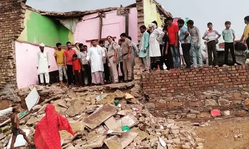Haryana : नूह में मकान गिरने से 2 बच्चों की मौत Haryana : नूह में मकान गिरने से 2 बच्चों की मौत