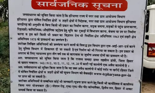 Explanation हिसार की बढ़ती अवैध कॉलोनियों पर हाईकोर्ट की रोक