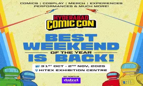 कॉमिक कॉन इंडिया इस अक्टूबर में Hyderabad में लौटेगा