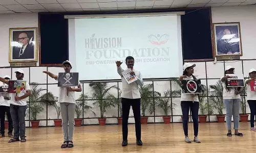 Hyderabad पुलिस आयुक्त ने हाईविजन फाउंडेशन के कार्यक्रम में नशामुक्ति की शपथ दिलाई