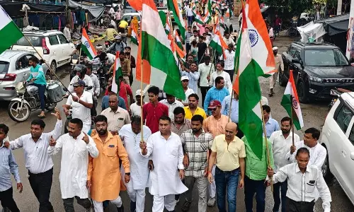 Bareilly: फतेहगंज पश्चिमी में देशभक्ति गीतों संग तिरंगा यात्रा Bareilly: फतेहगंज पश्चिमी में देशभक्ति गीतों संग तिरंगा यात्रा