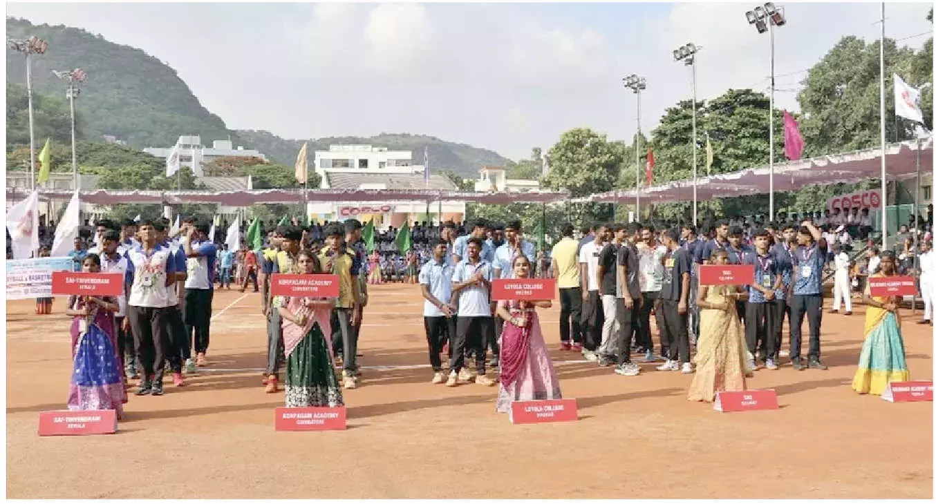 Andhra: वॉलीबॉल टूर्नामेंट शुरू