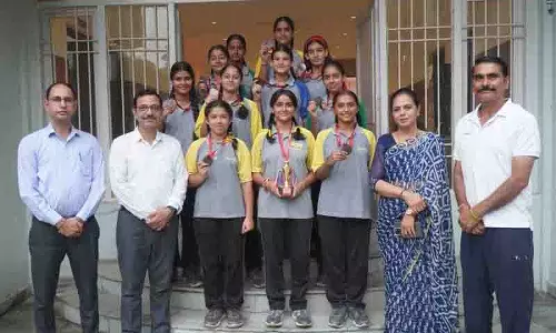 Himachal: दून वैली स्कूल ने वॉलीबॉल स्पर्धा में शानदार प्रदर्शन किया