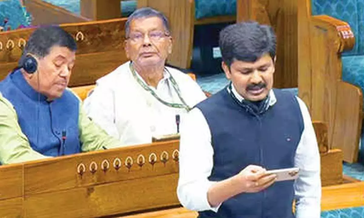 US टैरिफ से आंध्र प्रदेश के झींगा किसान संकट में, सांसद ने तत्काल राहत की मांग की US टैरिफ से आंध्र प्रदेश के झींगा किसान संकट में, सांसद ने तत्काल राहत की मांग की